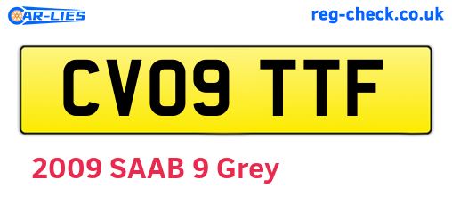 CV09TTF are the vehicle registration plates.