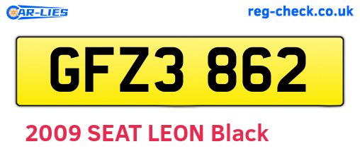 GFZ3862 are the vehicle registration plates.
