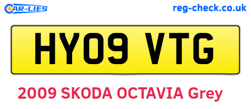 HY09VTG are the vehicle registration plates.