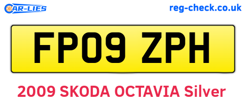 FP09ZPH are the vehicle registration plates.