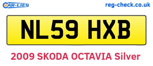 NL59HXB are the vehicle registration plates.