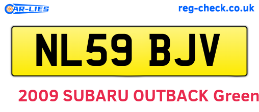 NL59BJV are the vehicle registration plates.