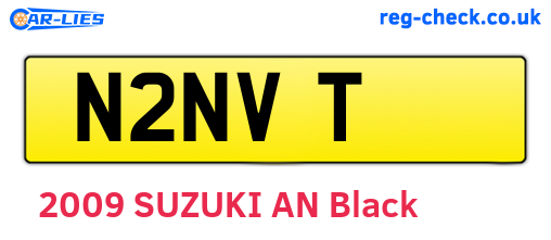 N2NVT are the vehicle registration plates.