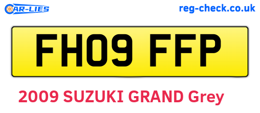 FH09FFP are the vehicle registration plates.