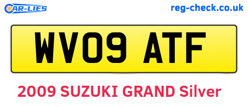 WV09ATF are the vehicle registration plates.
