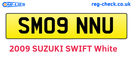 SM09NNU are the vehicle registration plates.