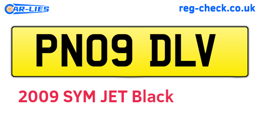 PN09DLV are the vehicle registration plates.
