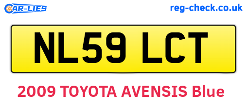 NL59LCT are the vehicle registration plates.
