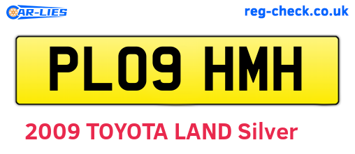 PL09HMH are the vehicle registration plates.