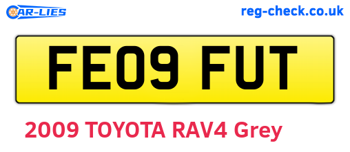 FE09FUT are the vehicle registration plates.