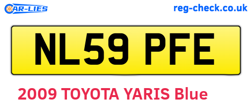 NL59PFE are the vehicle registration plates.
