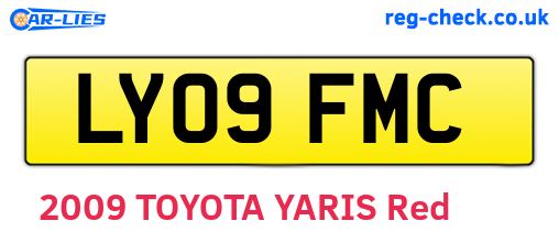 LY09FMC are the vehicle registration plates.