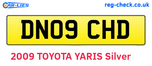DN09CHD are the vehicle registration plates.