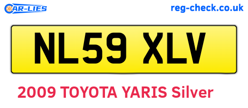 NL59XLV are the vehicle registration plates.