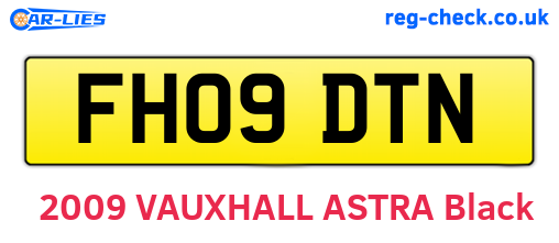 FH09DTN are the vehicle registration plates.