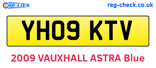 YH09KTV are the vehicle registration plates.