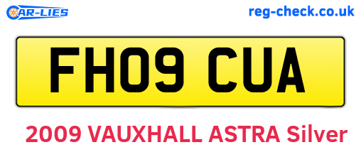 FH09CUA are the vehicle registration plates.