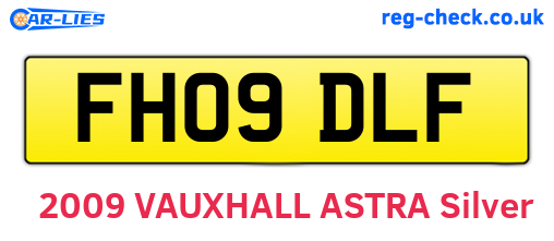 FH09DLF are the vehicle registration plates.