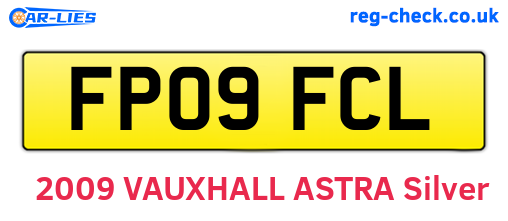 FP09FCL are the vehicle registration plates.
