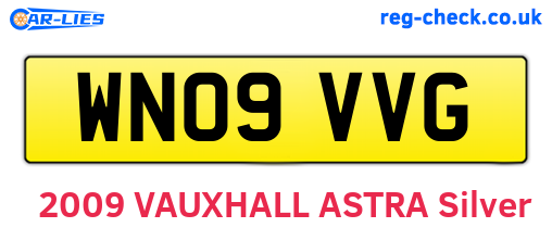 WN09VVG are the vehicle registration plates.