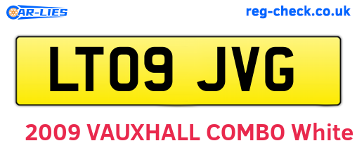LT09JVG are the vehicle registration plates.