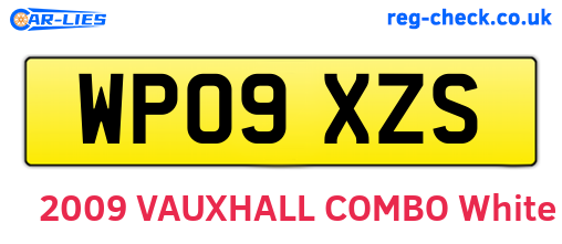 WP09XZS are the vehicle registration plates.
