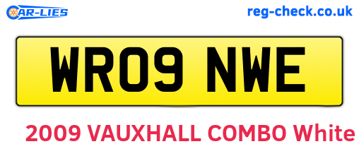 WR09NWE are the vehicle registration plates.