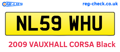 NL59WHU are the vehicle registration plates.