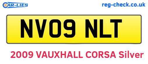 NV09NLT are the vehicle registration plates.