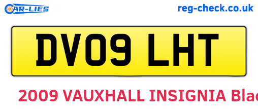 DV09LHT are the vehicle registration plates.