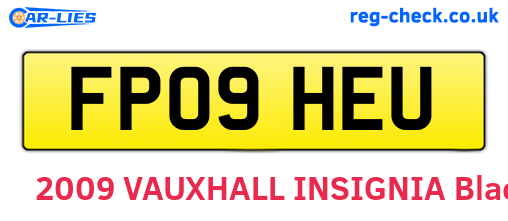 FP09HEU are the vehicle registration plates.
