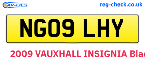 NG09LHY are the vehicle registration plates.