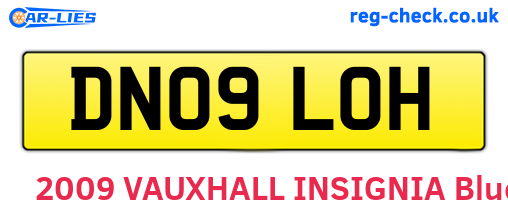 DN09LOH are the vehicle registration plates.