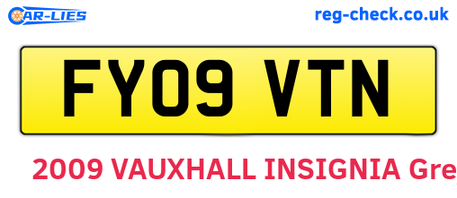 FY09VTN are the vehicle registration plates.