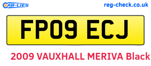FP09ECJ are the vehicle registration plates.