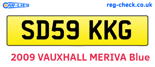 SD59KKG are the vehicle registration plates.