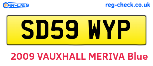 SD59WYP are the vehicle registration plates.