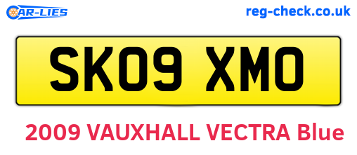 SK09XMO are the vehicle registration plates.
