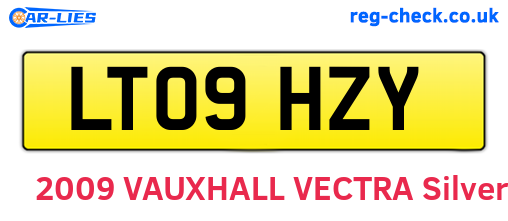 LT09HZY are the vehicle registration plates.