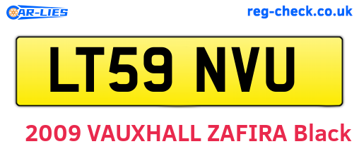 LT59NVU are the vehicle registration plates.