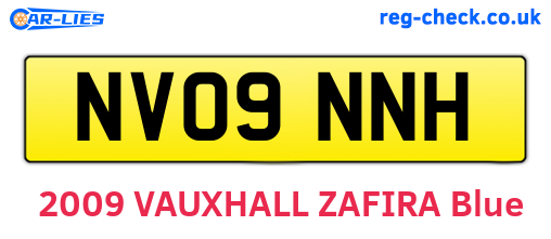 NV09NNH are the vehicle registration plates.