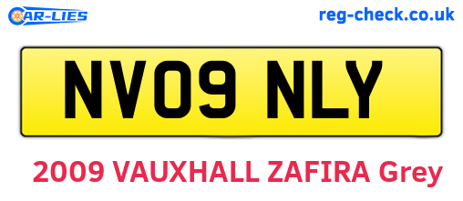 NV09NLY are the vehicle registration plates.