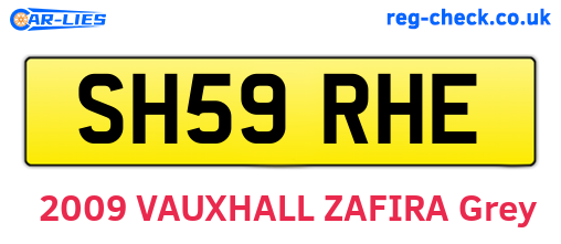 SH59RHE are the vehicle registration plates.