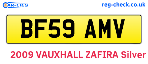 BF59AMV are the vehicle registration plates.