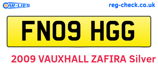 FN09HGG are the vehicle registration plates.