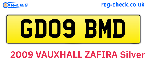 GD09BMD are the vehicle registration plates.