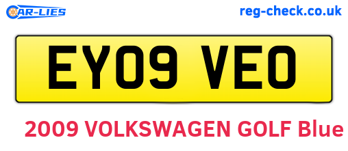 EY09VEO are the vehicle registration plates.