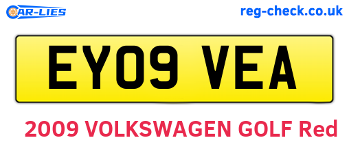 EY09VEA are the vehicle registration plates.