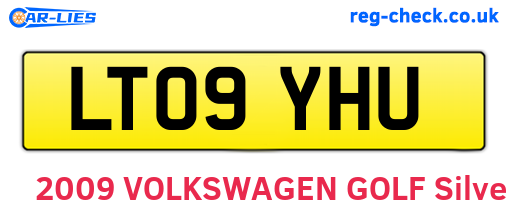 LT09YHU are the vehicle registration plates.
