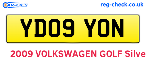 YD09YON are the vehicle registration plates.